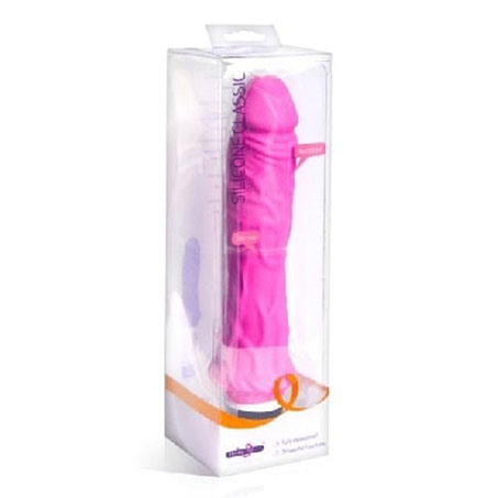Silikonski vibrator | Classic Pink XL