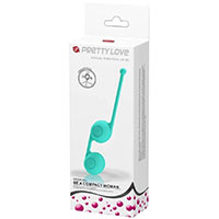 Vaginalne Kegel kuglice od silikona | Tghten Up III Green